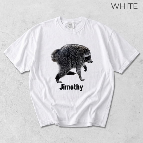 Jimothy Raccoon Viral Shirt, Famous Seattle Raccoon Shirt, Short King Jimothy Tee. Cute Trash Panda Shirt, Cute Baby Raccoon