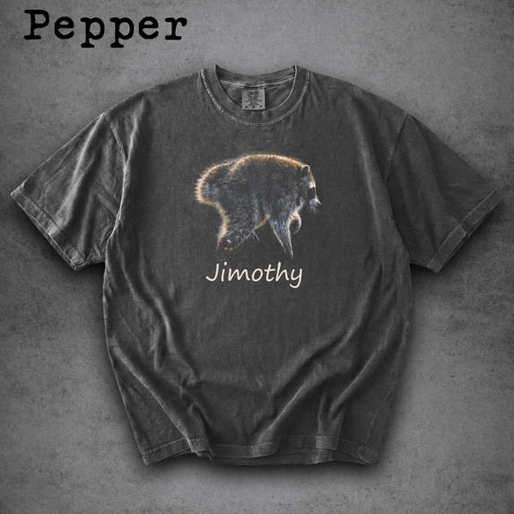 Jimothy Raccoon Viral Shirt, Famous Seattle Raccoon Tee, Short King Jimothy Shirt, Cute Trash Panda Gift