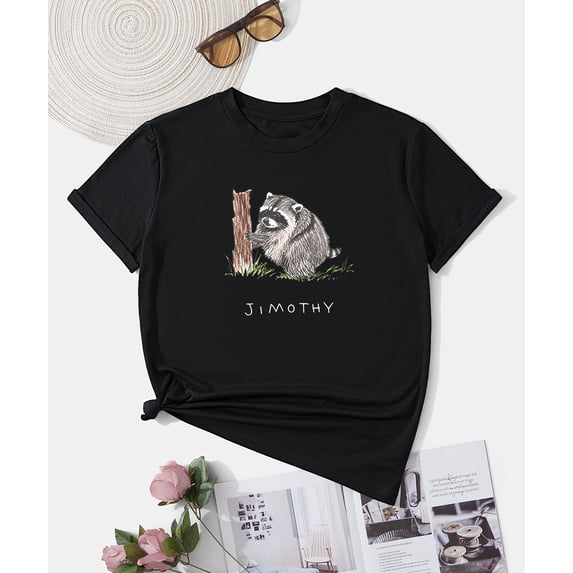 Jimothy Raccoon Viral Shirt, Short King Jimothy Tee. Cute Trash Panda Shirt, Famous Seattle Raccoon Shirt, Cute Baby Raccoon
