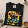 thumbnail image 1 of Jimothy Raccoon is My Spirit Animal Raccoon Meme Shirt, Unisex Funny Meme Jimothy Raccoon Tee SHIRTKING, 1 of 5