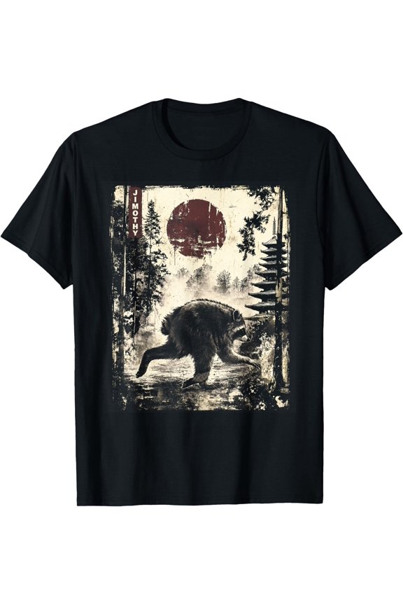 Jimothy Seattle Cute Japanese Style T-Shirt