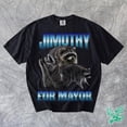 thumbnail image 1 of Jimothy the Racoon Graphic Tshirt, Funny Seattle Washington Meme, Local Cryptid 90s Graphic Shirt Gift, 1 of 5