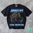 thumbnail image 1 of Jimothy the Racoon Graphic Tshirt, Funny Seattle Washington Meme, Local Cryptid 90s Graphic Shirt Gift, 1 of 5