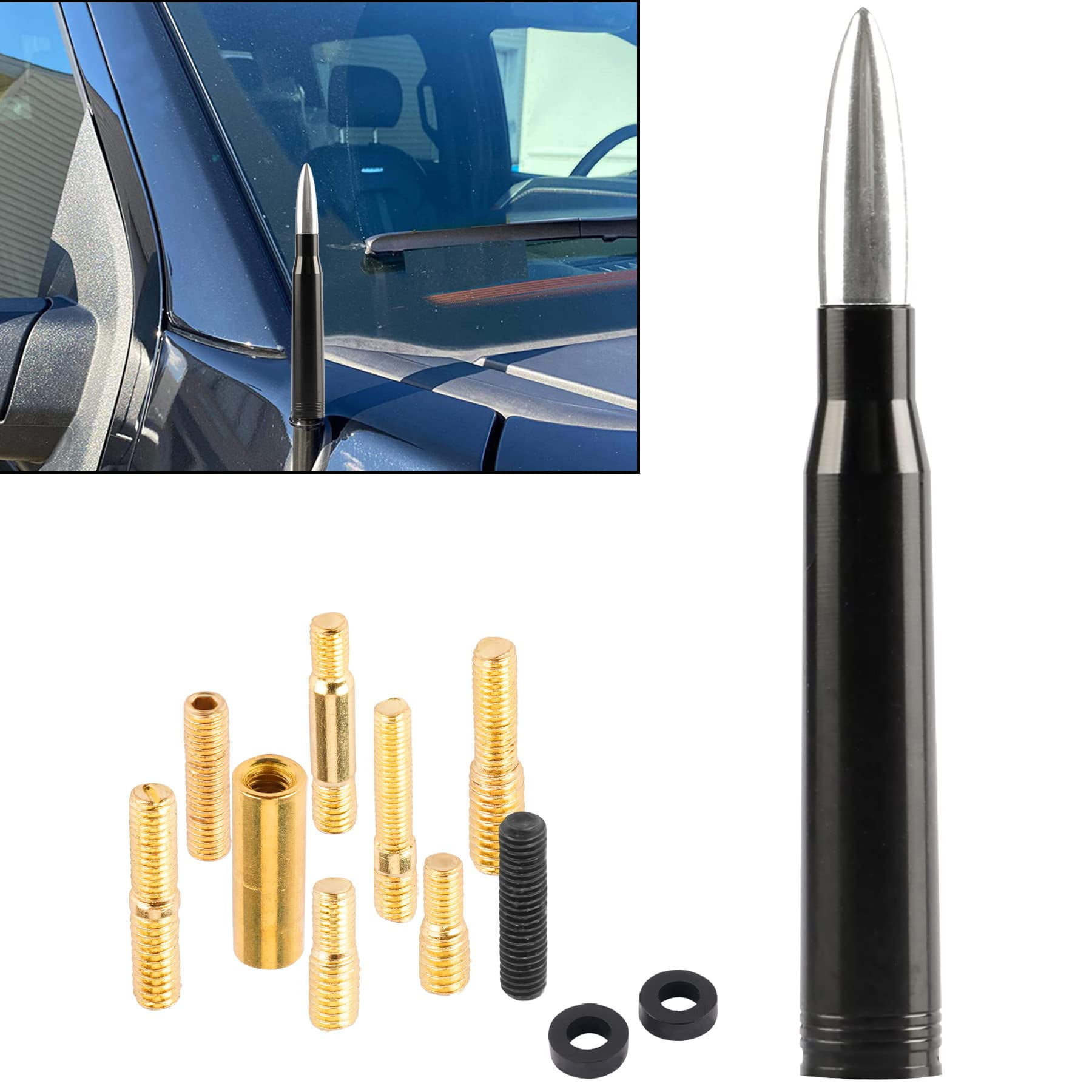 Jimtyee Car Truck Antenna Replacement for Chevy Silverado 1500 2500