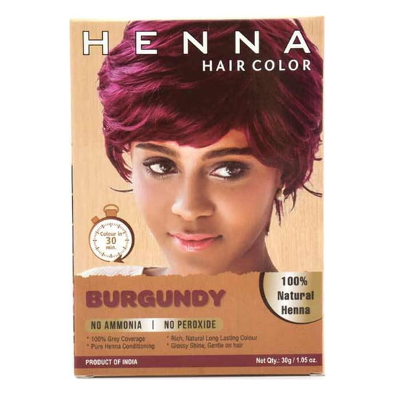Jimy - Henna Hair Colour Kit (BURGUNDY)