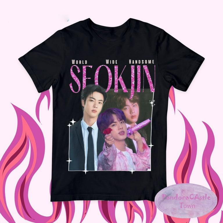 Jin BTS Worldwide Handsome Shirt, Vintage Jin Shirt, Jin