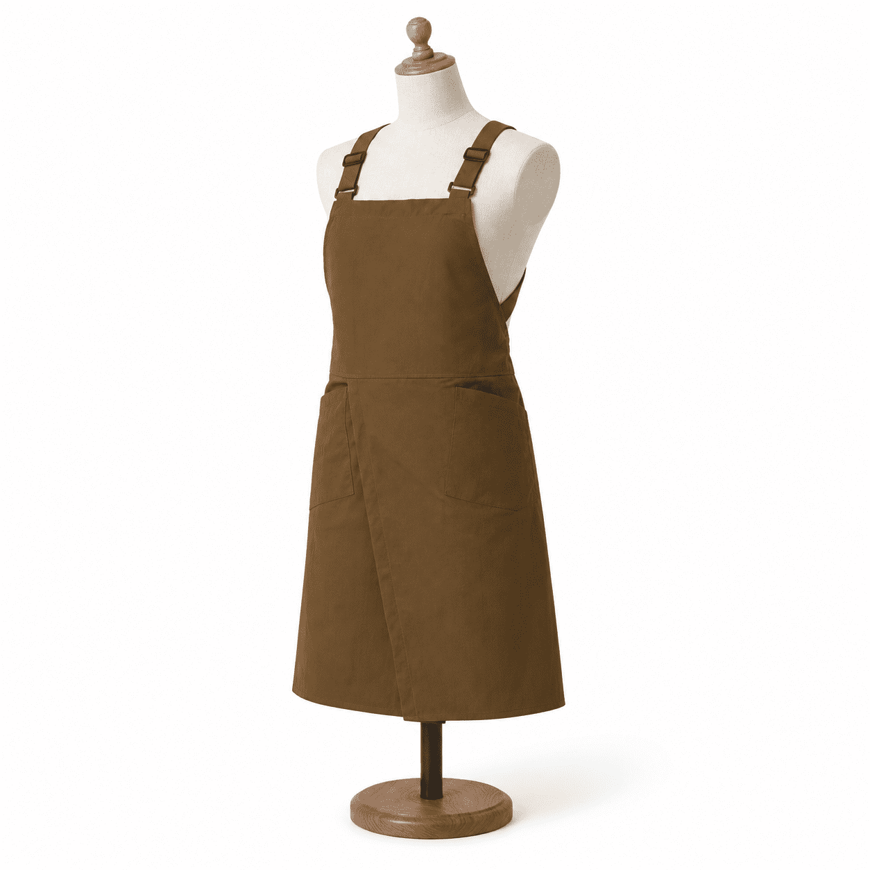 Jin Beige Waterproof Adjustable Length Cooking Apron for Restaurant ...