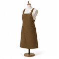 Jin Beige Waterproof Adjustable Length Cooking Apron for Restaurant ...