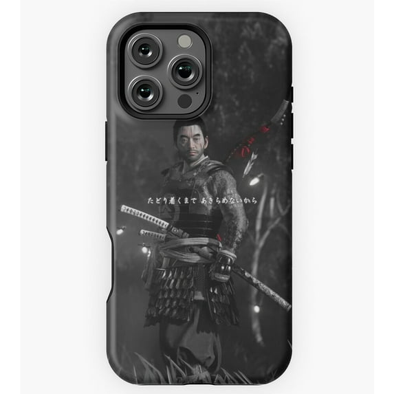 Jin Sakai Ghost Of Tsushima Game GA2310 Phone Case for iPhone 11 to 17 Pro Max