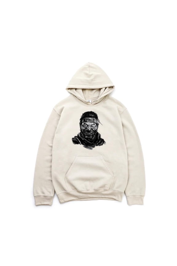 Jin Sakai Ghost Of Tsushima Samurai Warrior Katana Action Hero Game Hoodie, for men & women, up to size 5XL