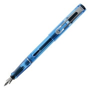 JinHao 599A Translucent Blue Medium Nib Plastic Fountain Pen