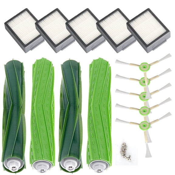 JinYi Replacement Replacement Parts Side Brush & Filters For IRobot Roomba I7 I7+/i7 Plus E5,E6,E7