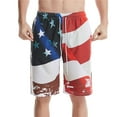 thumbnail image 1 of SWSMCLT Men's Bathing Suit Shorts Swimming Beach Swim Trunks Summer Mid Rise Boyleg Drawstring Elastic Waist Swimsuit Patterned3 30, 1 of 1