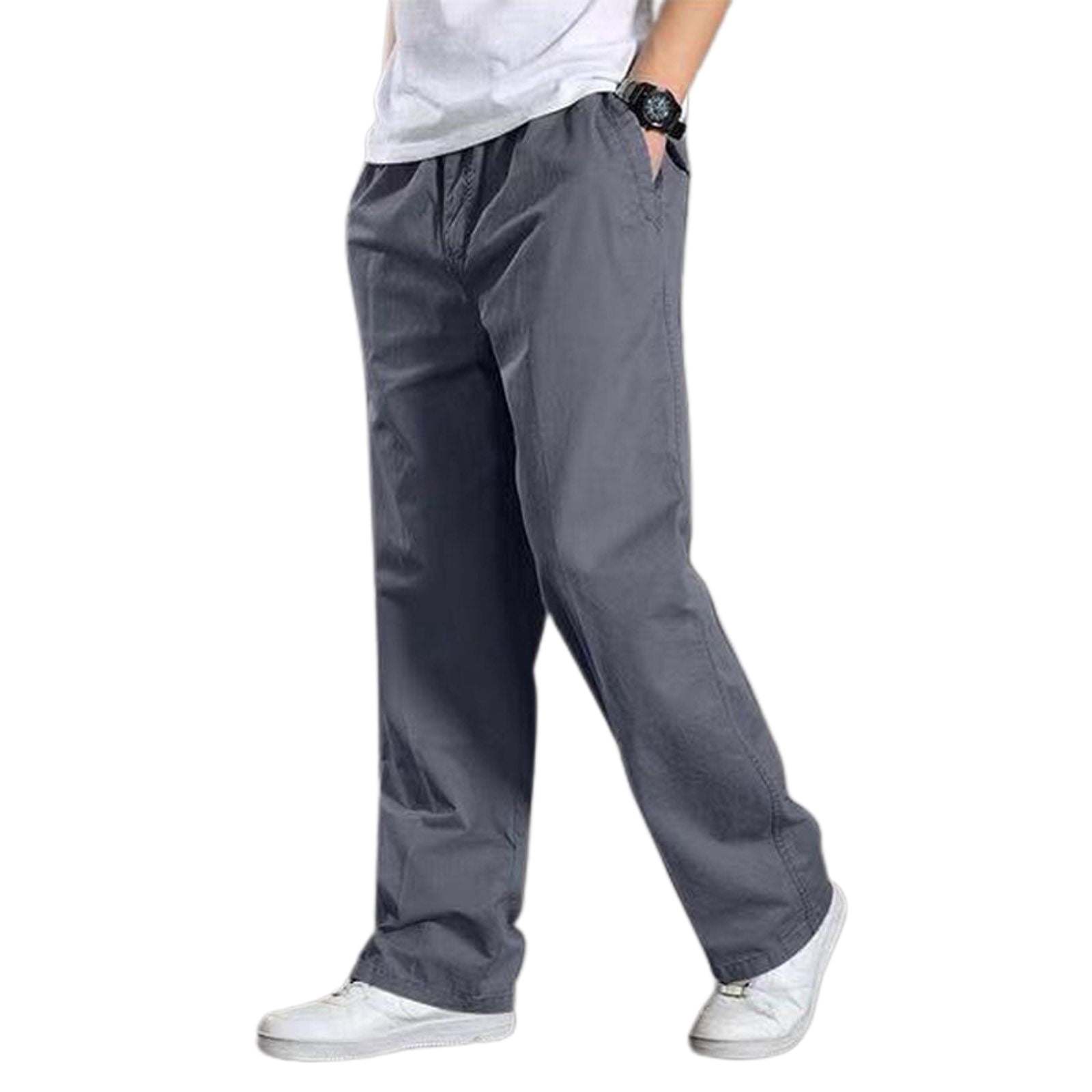 Mason | Men’s Wide Leg Straight Cargo Trousers