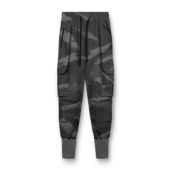 SWSMCLT Men's Athletic Jogging Harem Hiking Sweatpants Waterproof Pants Drawstring Jogger Casual Pants Camo Small