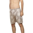 thumbnail image 1 of SWSMCLT Men's Soft Underwear Cool Casual Mid Rise Loose Fit Fall Thin Satin Pajama Shorts Boxers Shorts Sleeping Sleepwear Silk Khaki 42, 1 of 4