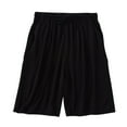 thumbnail image 1 of Jinda Men's Summer Pajama Shorts Soft Pjs Short Bottoms Comfy Fall Spring Loose Baggy Modal Knee Length Black Medium, 1 of 1
