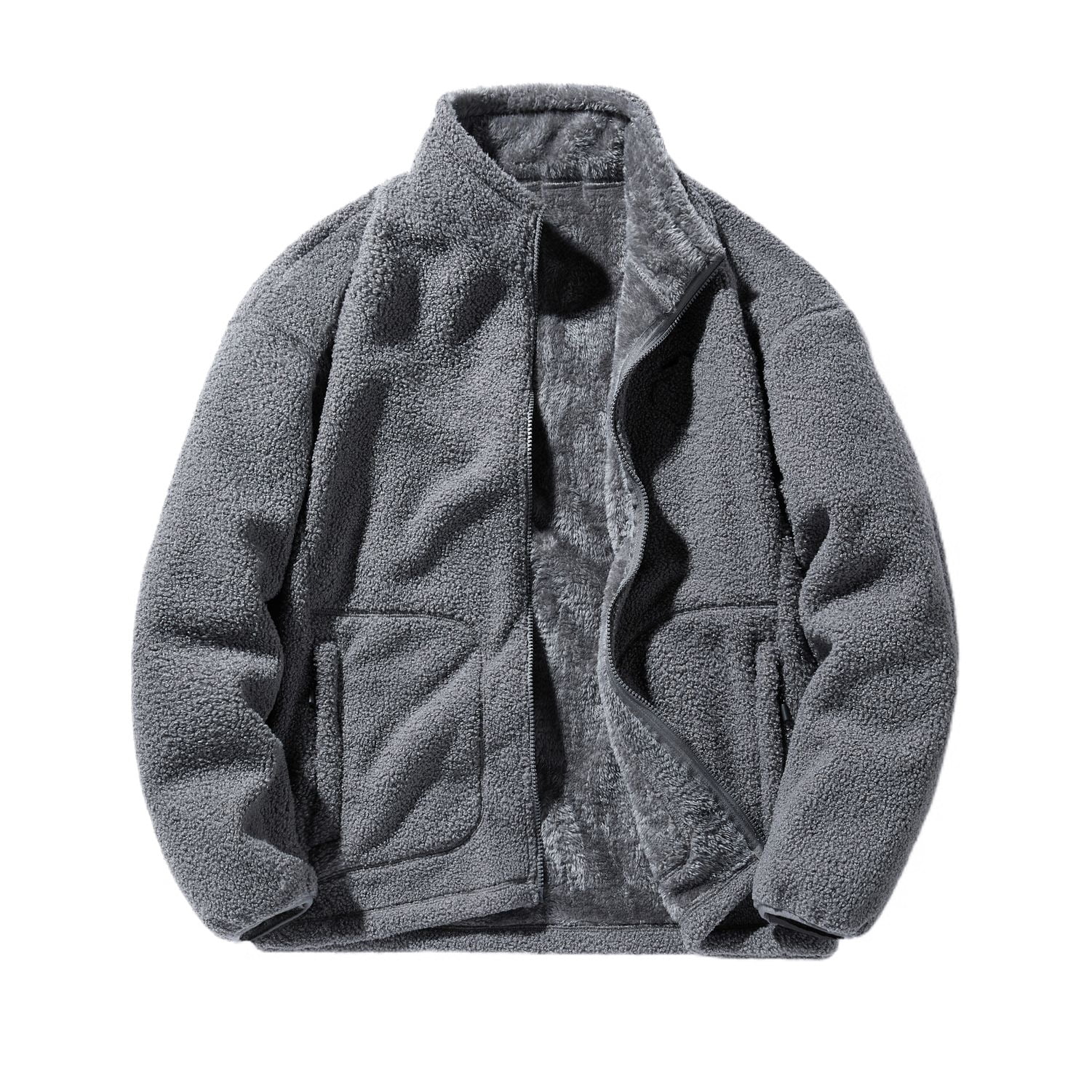 SWSMCLT Men's Winter Jacket Lightweight Long Sleeve Turtle Neck - Main Image