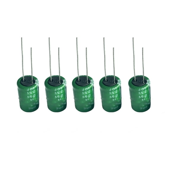 Jindis 2.5V 10F Super Capacitors Low ESRs High Pulses Current for Motor Starter and Emergence Power Backups