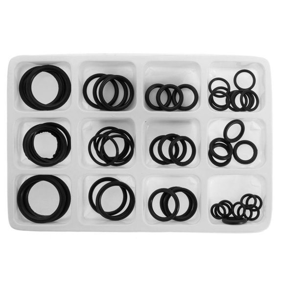 Jindis 50Pcs caoutchouc O-Ring Tailles pour Discussion Plomberie Tap Seal Sink Seal