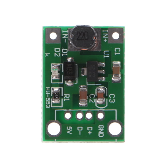 Jindis DC-DC 1V-5V to 5V Regulator Converter Step Up Module Power Supply