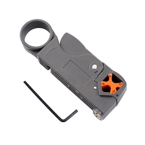 Jindis Rotary Coaxial Cable Stripper Cutter Tool Automatic Stripping Pliers Multifunctional Wire Stripper Cable Stripping Wire