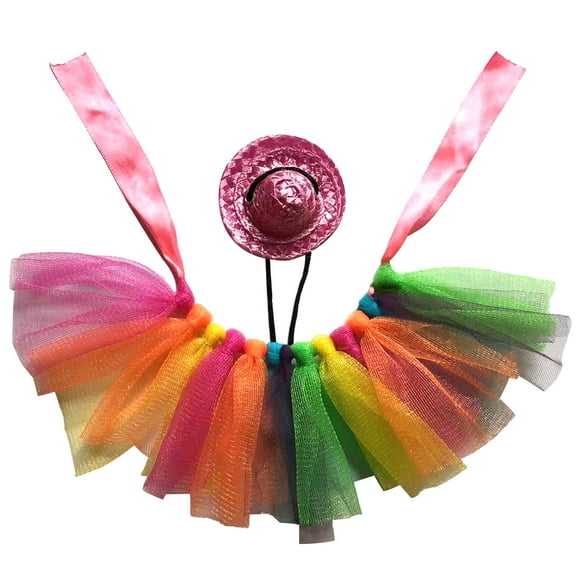 Jindis Tutu Skirt Theme Funny Accessories for Bearded Dragon Headdress Party Costume Dress