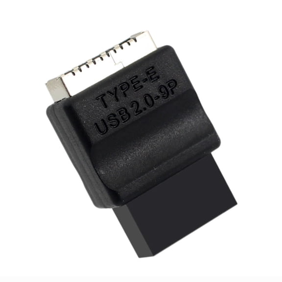 Jindis USB 2.0 to TypeE Front Panel Header Adapter for Seamlessly Data Transfer PC Mainboard Adapter