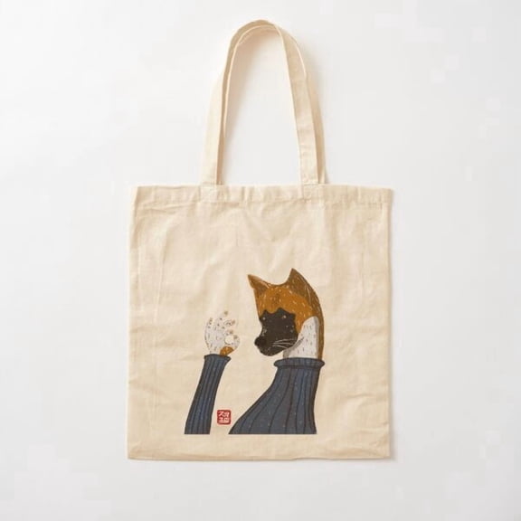 Jindo A Okay Canvas Tote Bags, Reusable Shopping Bag