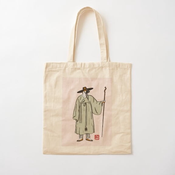 Jindo Canvas Tote Bags, Reusable Shopping Bag