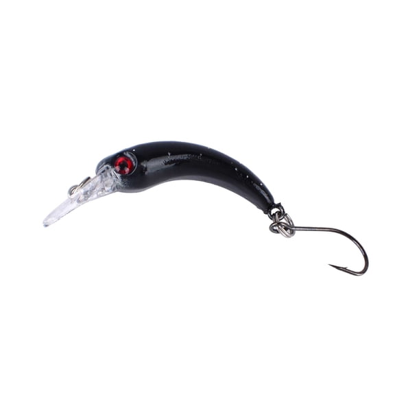 BARMOTU Mini Floating Fishing Lure Set 5Pcs 4cm Slow Sinking Hard Bait 1.2g Micro Crankbait with Sharp Hook for Trout Panfish Bass Freshwater