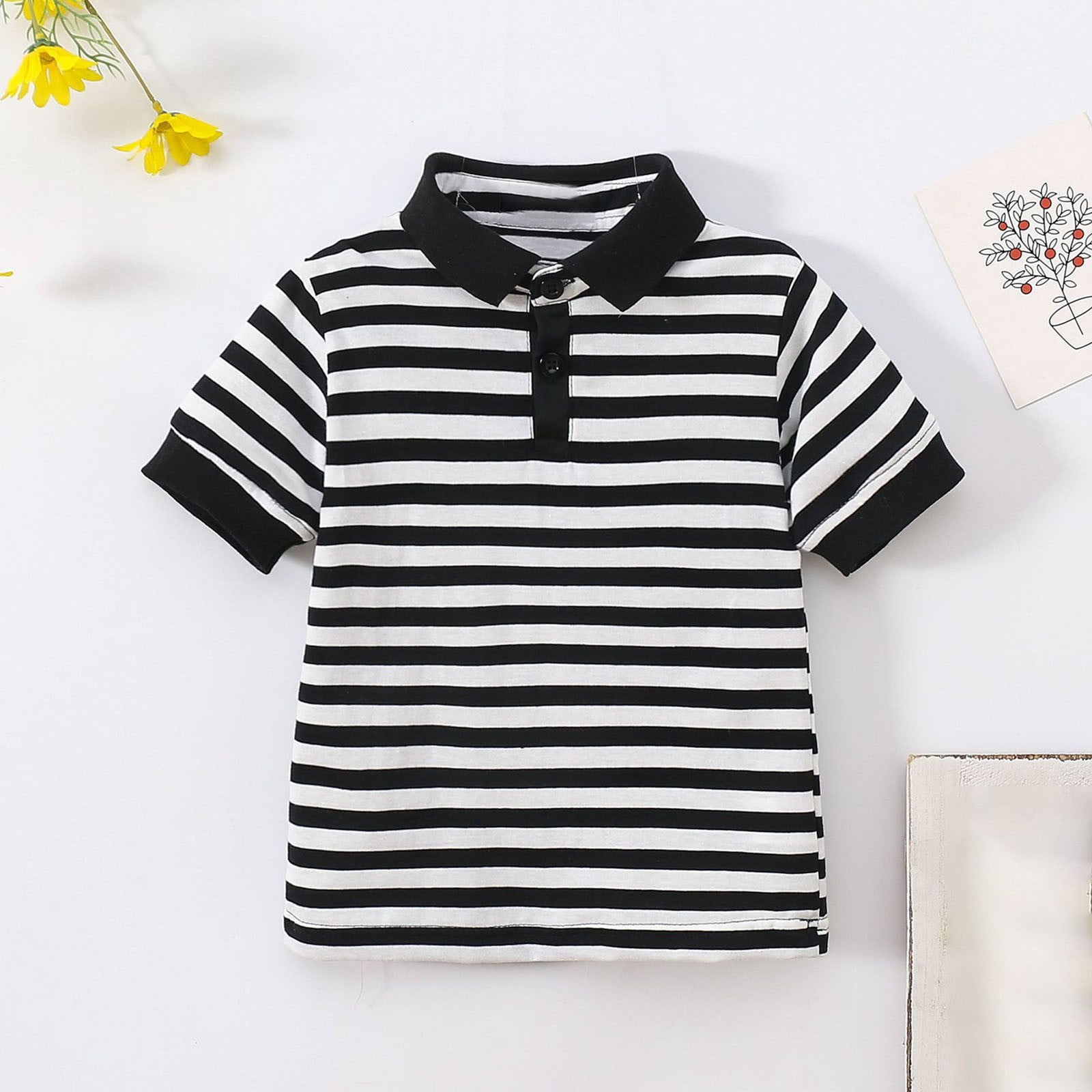 OFF COURT Silver Polo Shirt (Youth) main image 1