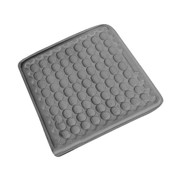 JingChun 14*14inch Ergonomic Gel Seat Cushion for Long Sitting Pressure Relief,Car Summer Breathable Cool Cushion Chair Cushion office Long Sitting Gel Honeycomb Cushion