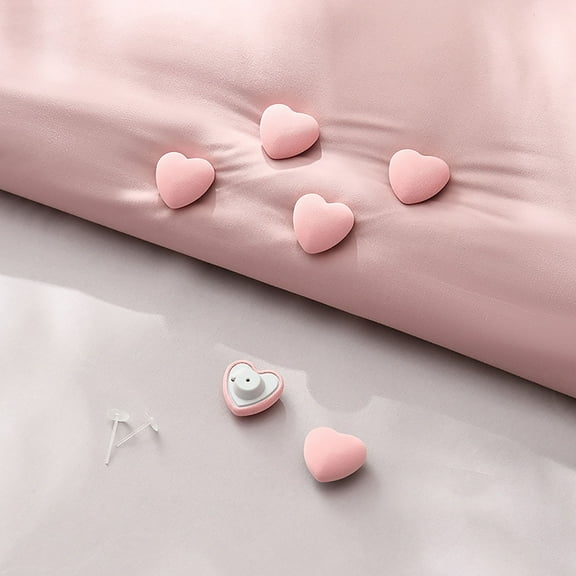 JingChun 1Pc Duvet Clips, Comforter Snaps Cover Pins with Soft Fabric, Double-Sided Non-Marking Fixator Fasteners for Quilts, Cushions, and Curtains