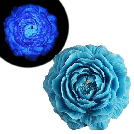 JingChun 1Pc Low Temperature Candles Rose Flower Shaped Scented Wax Play Candles Low Temperature Romantic Wax Play Candles Lovers Couple Wedding Ambiance Home Decor Drip Candles