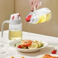 thumbnail image 1 of JingChun 1Pc Oil Dispenser,Cooking Olive Oil Glass Bottle, Flip Leakproof Condiment Container, for Kitchen Cooking, 1 of 6