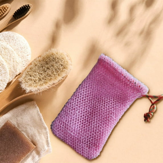 JingChun 1Pc Soap Savers for Bar Soap Exfoliating Net Mesh for Shower Holder Mesh Foaming bag for Bath and Shower