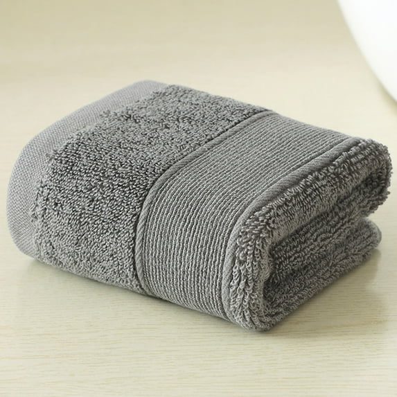 JingChun 1Pc Washcloths for Body and Face - Absorbent Bath Towels Bulk, Cotton Hotel Towels for Bathroom, Durable, Soft Wash Rag