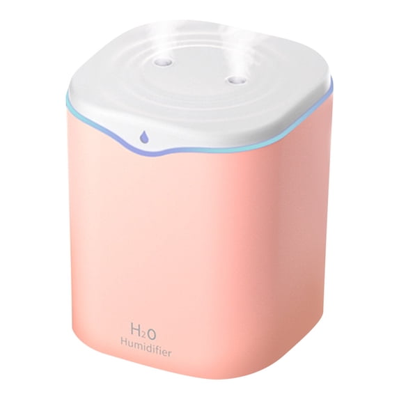 JingChun 2.2L Portable Small Cool Mist Humidifiers - USB Desktop Humidifier for Plants, office, Car, Baby Room - Quiet Mini Humidifier Mother's Day Gift Product