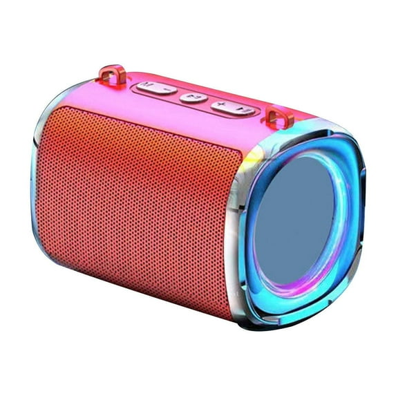 JingChun 2024 New Intelligent Bluetooth 6 Modes Intelligent Voice Calling, Speaker Wireless Bluetooth 360 ° Panoramic Sound, Small Speaker high Sound Car Mounted Household