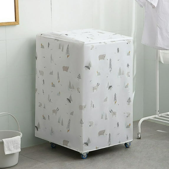 JingChun 22*22*34 inch Washing Machine Cover, Waterproof Washing Machine Cover, Washer Dryer Cover