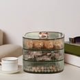 thumbnail image 1 of JingChun 3 Layer Multifunction Dried Fruit Holder Tray Serving Dish Tray Platter for Candies Cookies, 1 of 6