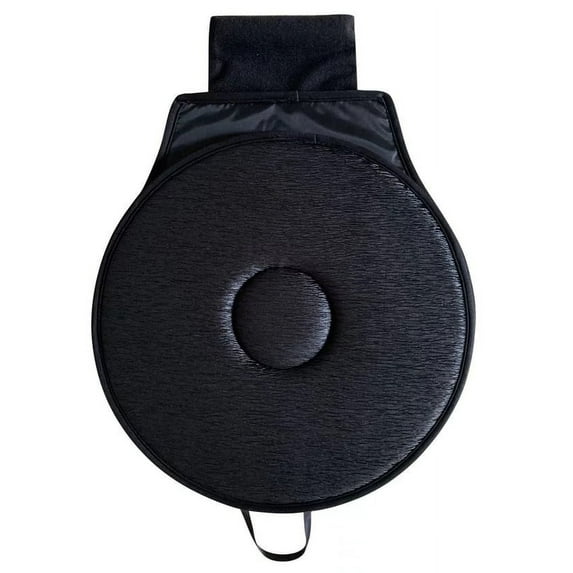JingChun 360 Degree Swivel Seat Cushion for Car/Portable Rotating Memory Foam Car Seat Pad/ Non-Slip Round Disc Rotary Chair Cushions Pad for Elderly or Those with Limited Mobility