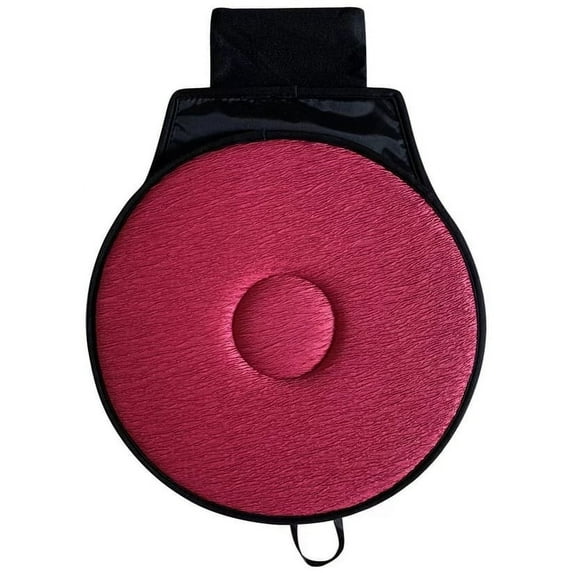 JingChun 360 Degree Swivel Seat Cushion for Car/Portable Rotating Memory Foam Car Seat Pad/ Non-Slip Round Disc Rotary Chair Cushions Pad for Elderly or Those with Limited Mobility