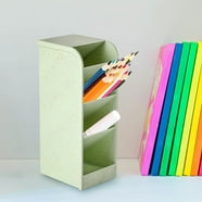 2 Pieces Acrylic Pen Holder Display Stand Pencil Display Holder ...