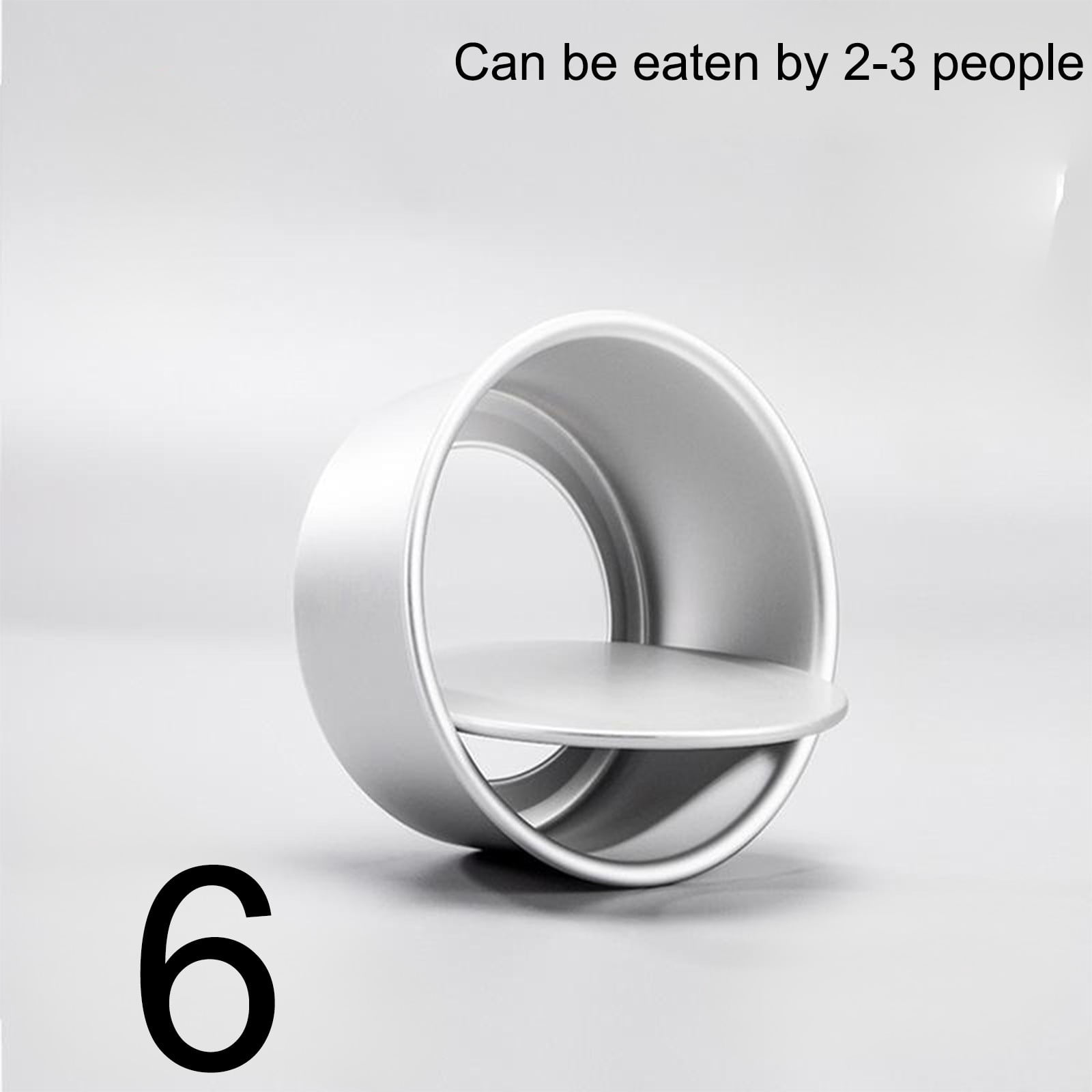JingChun, Cake Pan, 6 Inch Round, Removable Bottom Aluminum - Walmart.com