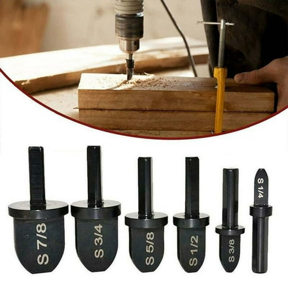 JingChun 6Pcs Repair Kit Air Conditioner Copper Pipe Expander Expansion Tool Manual Metal Tube Expander Drill Bit Soft Copper Pipe Tool Drill Bit