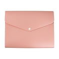 thumbnail image 1 of JingChun A4 Zipper Pouch, Plastic Folders with Snap Closure, Envelope Expanding File Wallet Document Organizer with Snap Closure & Label Pocket School Supplies, 1 of 4