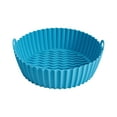 thumbnail image 1 of JingChun Air Fryer Silicone Liners Pot, 7 Inch Air Fryer Silicone Bowl Basket Round, Reusable Air Fryer Silicone Inserts Washable Air Fryer Baking Tray for Air Feyer Oven, 1 of 3