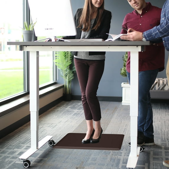 JingChun Anti Fatigue Floor Mat , Thick Perfect Kitchen Mat, Standing Desk Mat, Comfort at Home, office, Garage, Durable, Stain Resistant, Non-Slip Bottom